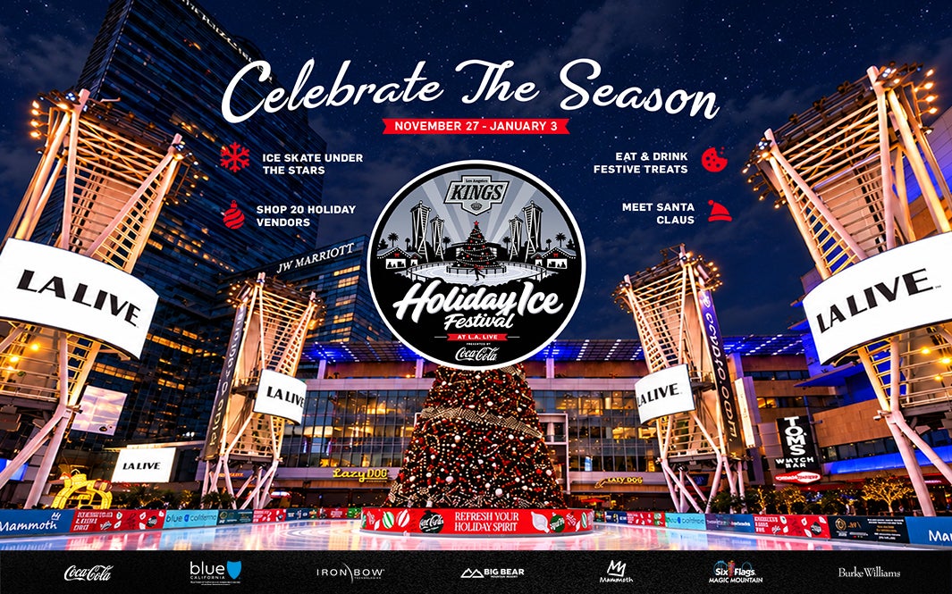 Celebrate the Season - LA Kings Holiday Ice Festival at L.A. LIVE Presented by Coca-Cola