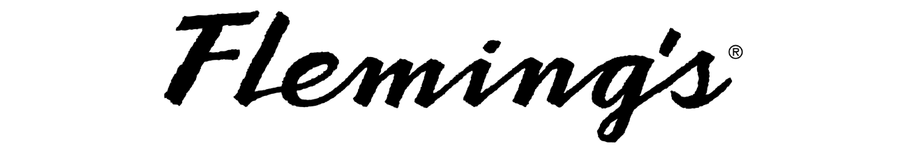 Fleming's logo.