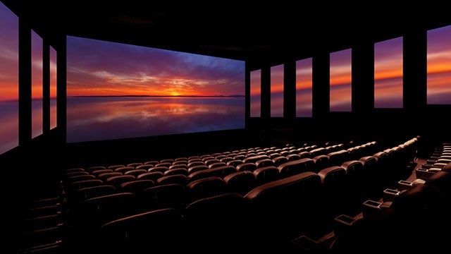 A look at the ICE Immersive auditorium at Regal L.A. LIVE.