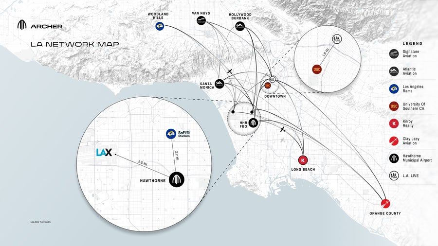 LA Network Map
