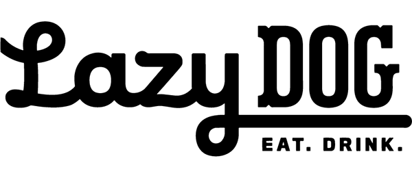 Lazy Dog Restaurant & Bar logo.