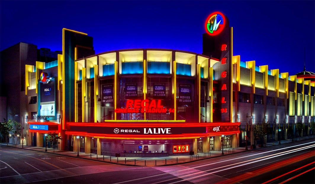 regal cinemas stock history