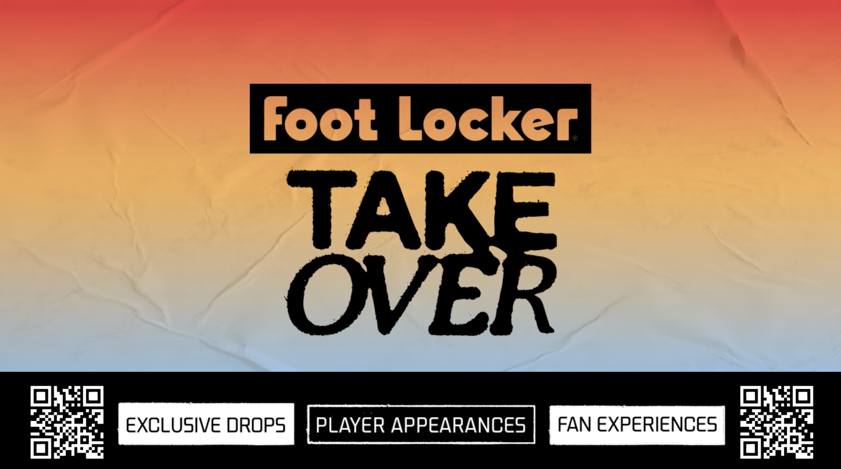 More Info for Foot Locker Takeover