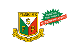 Stanislaus - Superior Quality, packed from fresh tomatoes, not from concentrate.