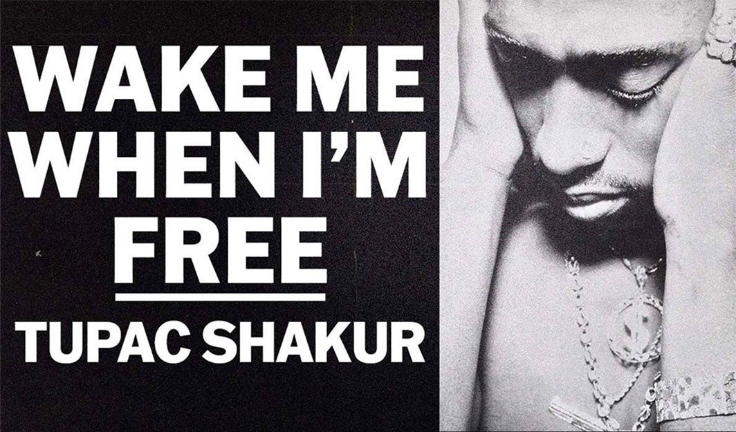 Wake Me Up When I'm Free - Tupac Shakur - An Experience on January 21, 2022 at The Canvas adjacent to L.A. LIVE.